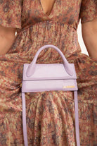 Rent for your upcoming holiday! Something Borrowed Jacquemus le Chiquito Tote Lilac to rent, kledingverhuur