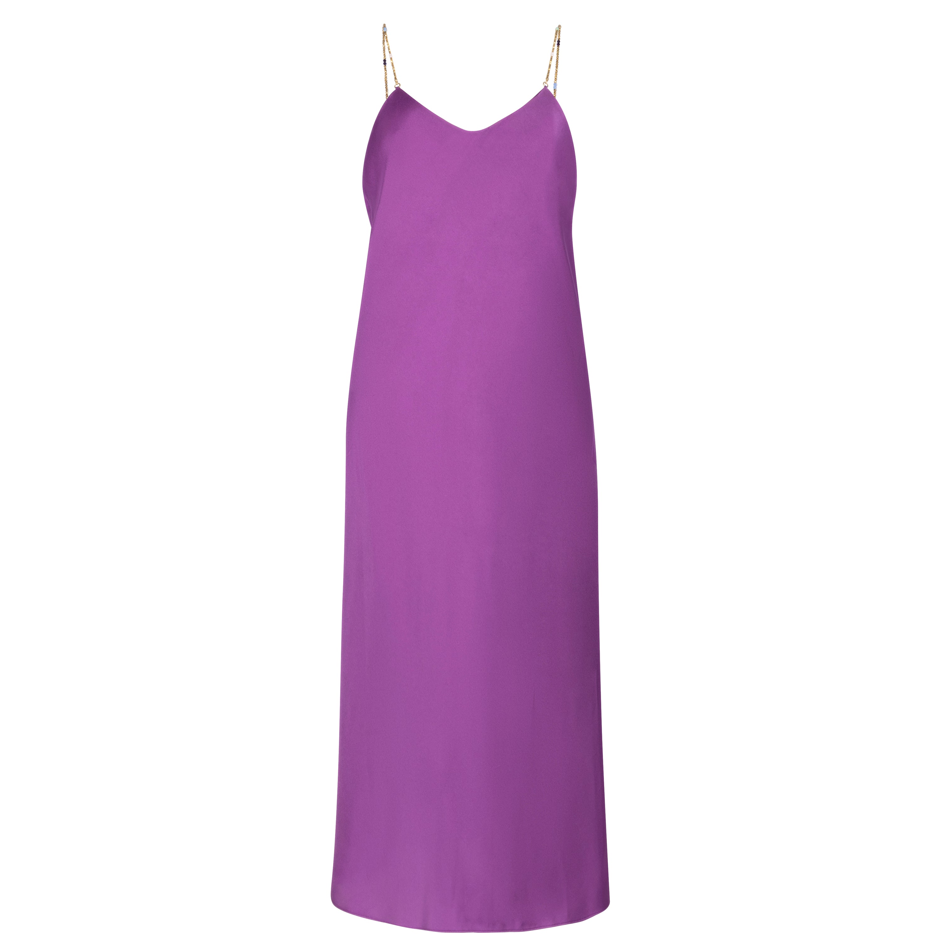 Something Borrowed Bash Dress Purple with pearls -to rent - kledingverhuur Nederland, België