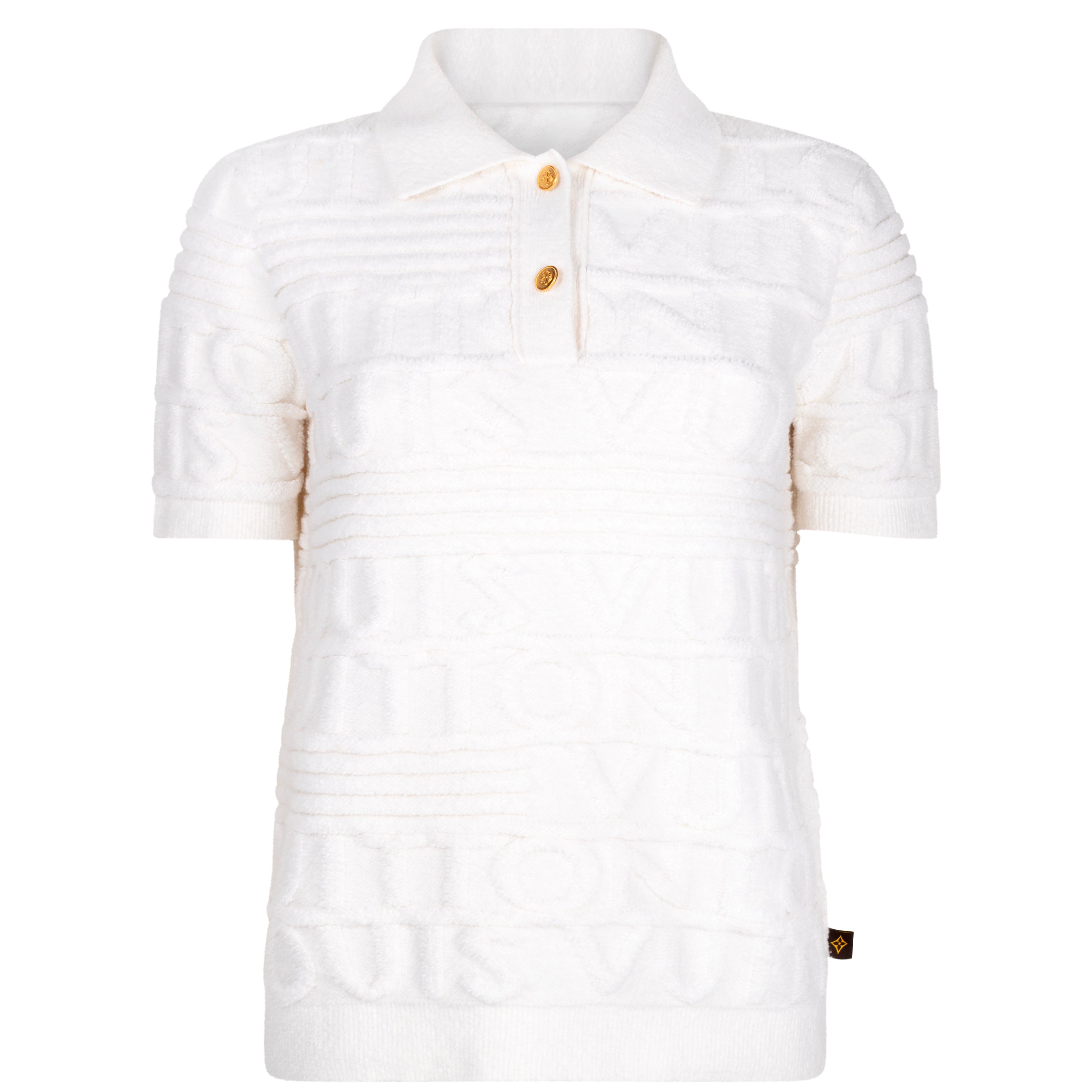 Something Borrowed Louis Vuitton Monogram Terry Cotton Short Sleeve T-Shirt to rent, kledingverhuur