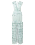 Rent for your upcoming holiday! Something Borrowed NBD Maxi Pleat Dress to rent, kledingverhuur.