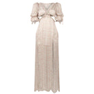 Rent for your upcoming holiday! Something Borrowed For Love & Lemons Floral Maxi Dress with Slits to rent, kledingverhuur