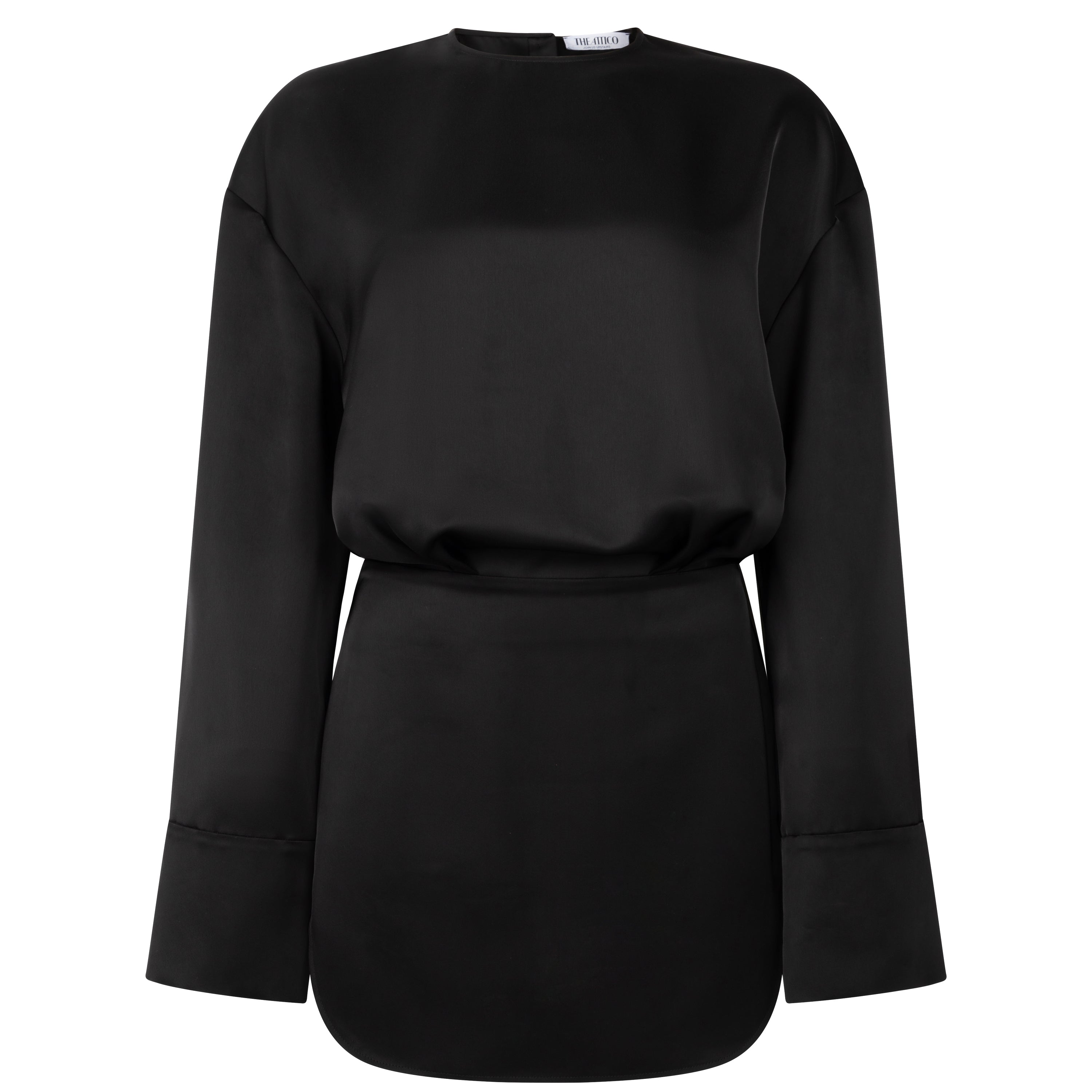 The Attico High Neck Black Mini Dress (RRP €590) – Something Borrowed