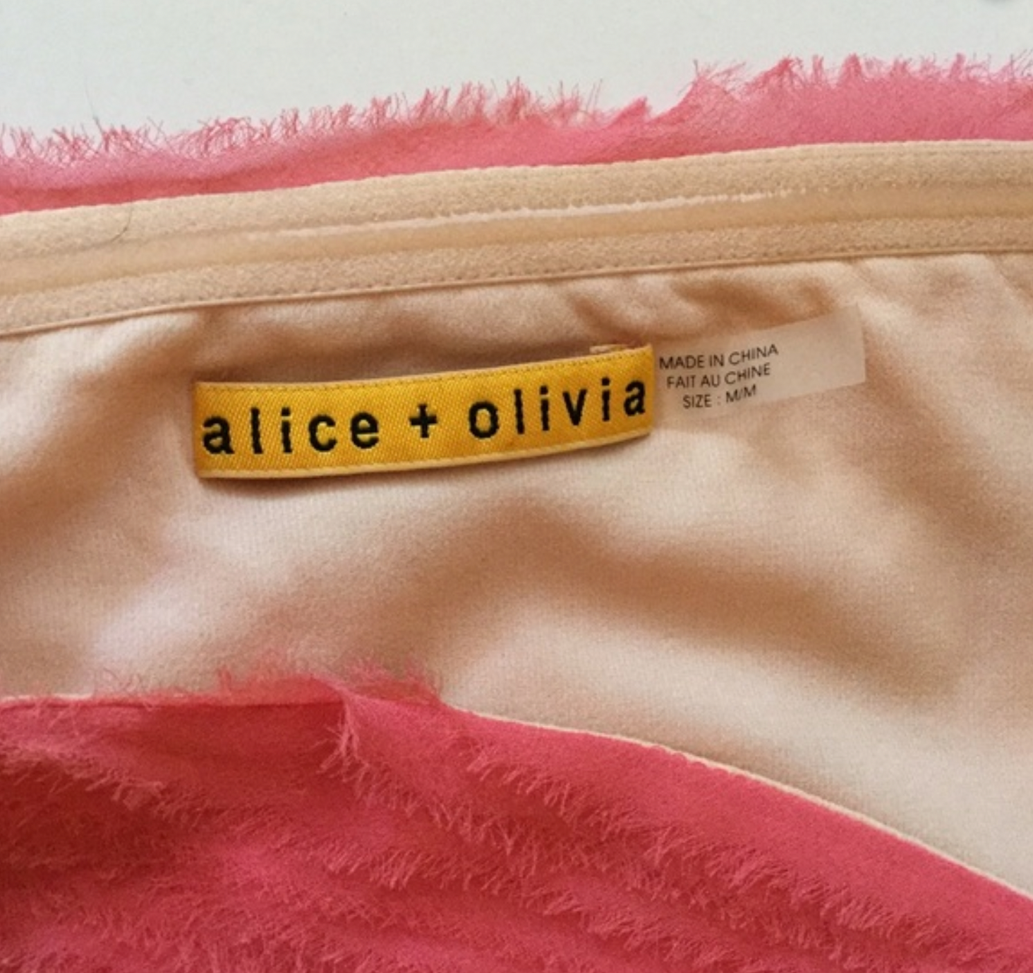 Alice + Olivia Pink dress