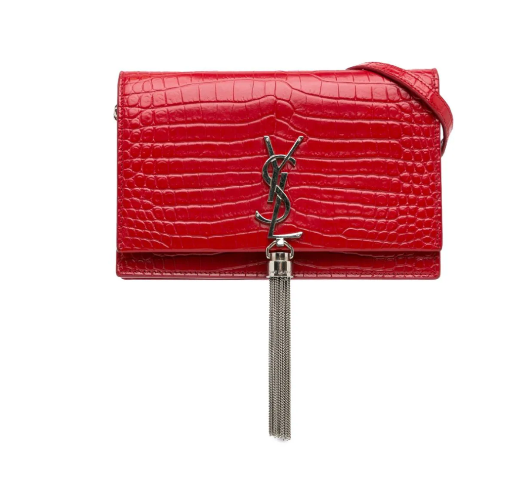 Red croc ysl bag sale