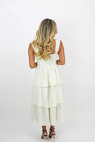 Rent for your upcoming holiday! Something Borrowed WeWoreWhat Corset Midi Dress to rent, kledingverhuur