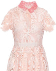 Something Borrowed Maje Regina Pink Dress to rent, kledingverhuur