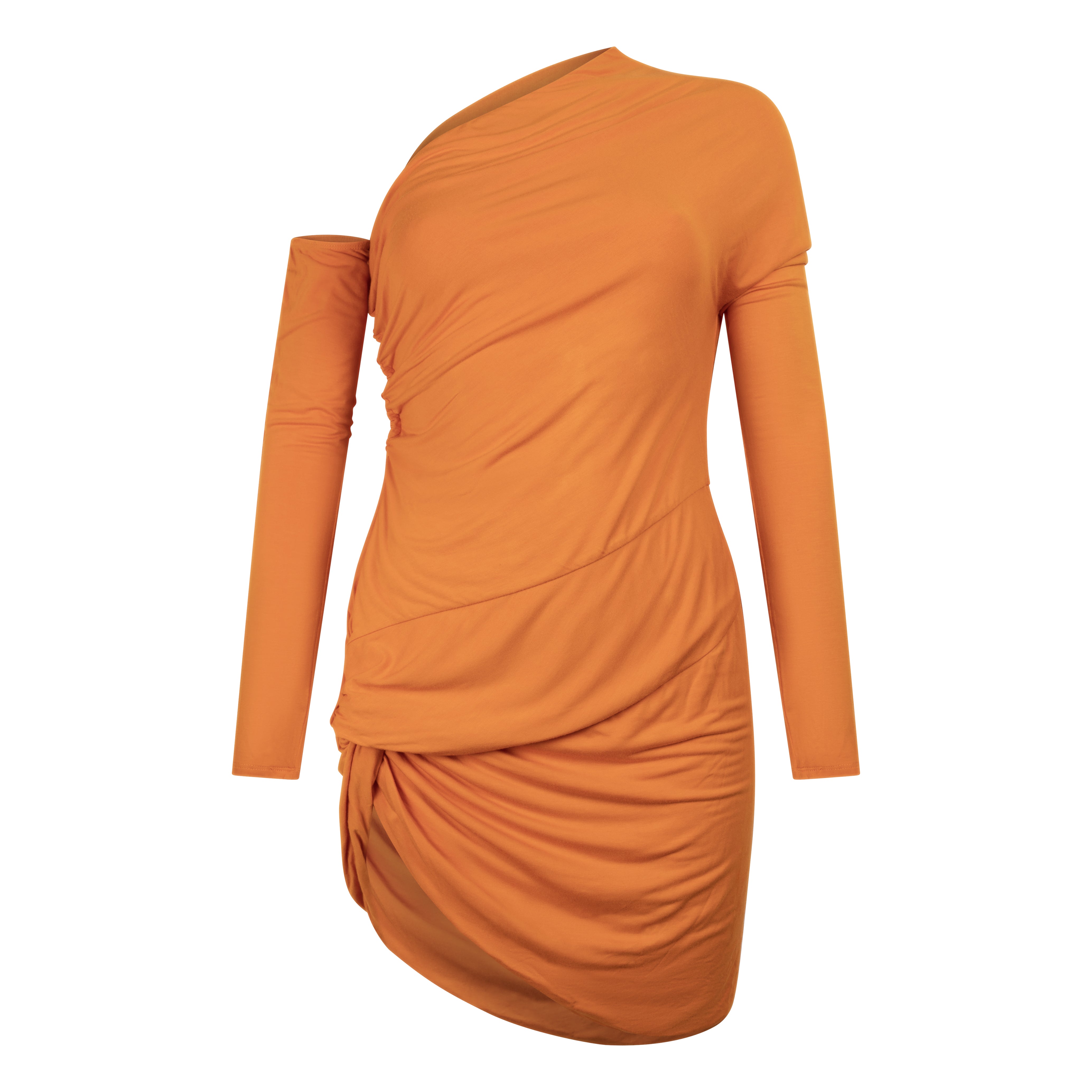 Something Borrowed H:ours Orange Mini Dress to rent, kledingverhuur