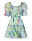 Something Borrowed Charo Ruiz Short Dress Guilia Barbary Print to rent - kledingverhuur Nederland, België