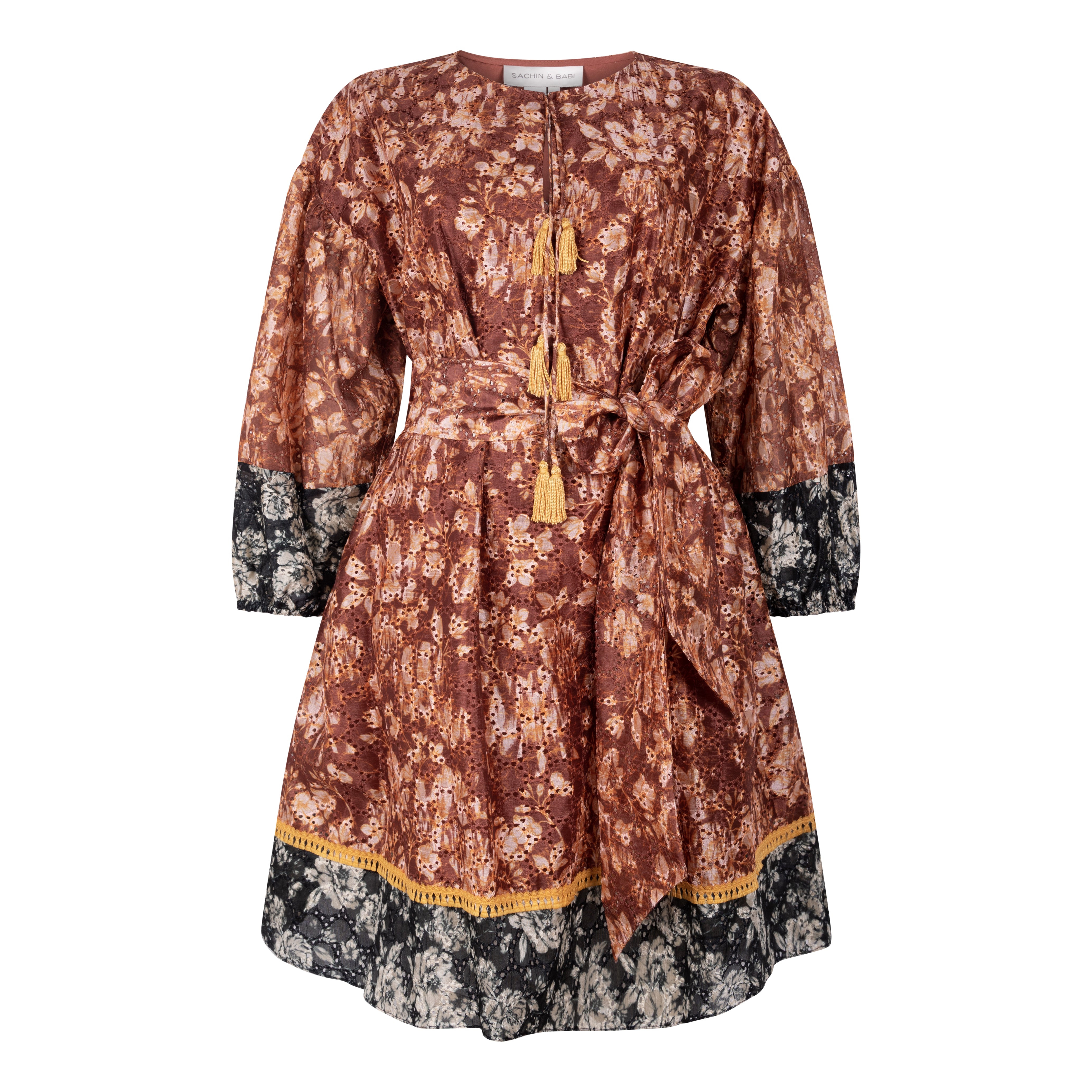 Something Borrowed Sachin &amp; Babi Midi Dress to rent, kledingverhuur. Belgie, Nederland, Antwerpen