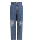 Something Borrowed Loewe Anagram High-Rise Jeans to rent, kledingverhuur.